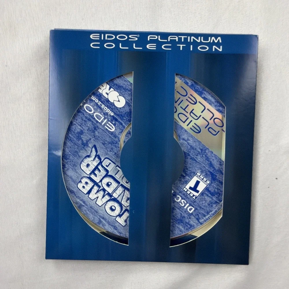Tomb Raider Gold:Platinum Collection (PC, 1998) Bonus 4‎ New Levels, With Box